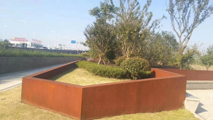 广宁耐候钢挡土墙